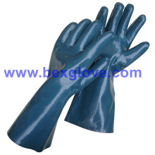 Gant Nitrile Bleu De 27cm, 30cm Long